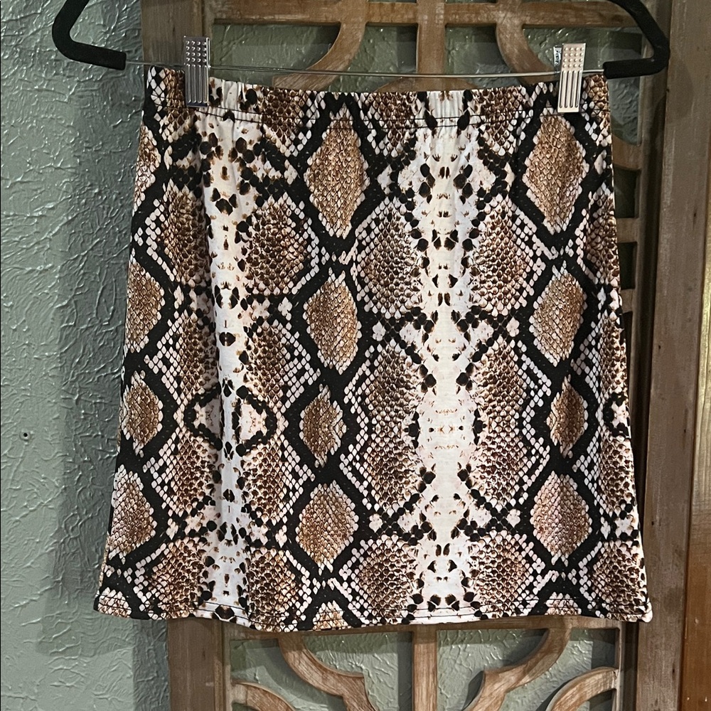 PLT Python Mini Skirt